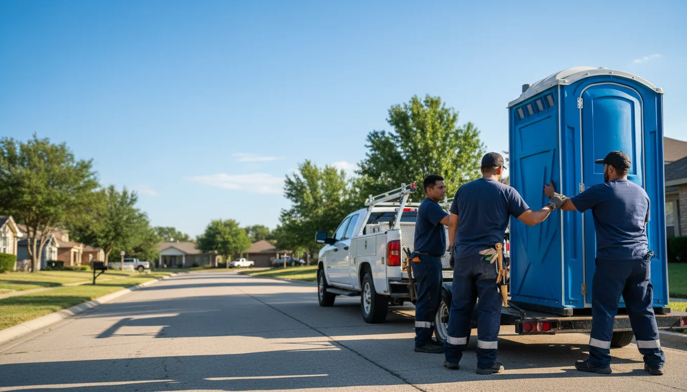 Portable Toilet Rental in Knoxville, IL near me